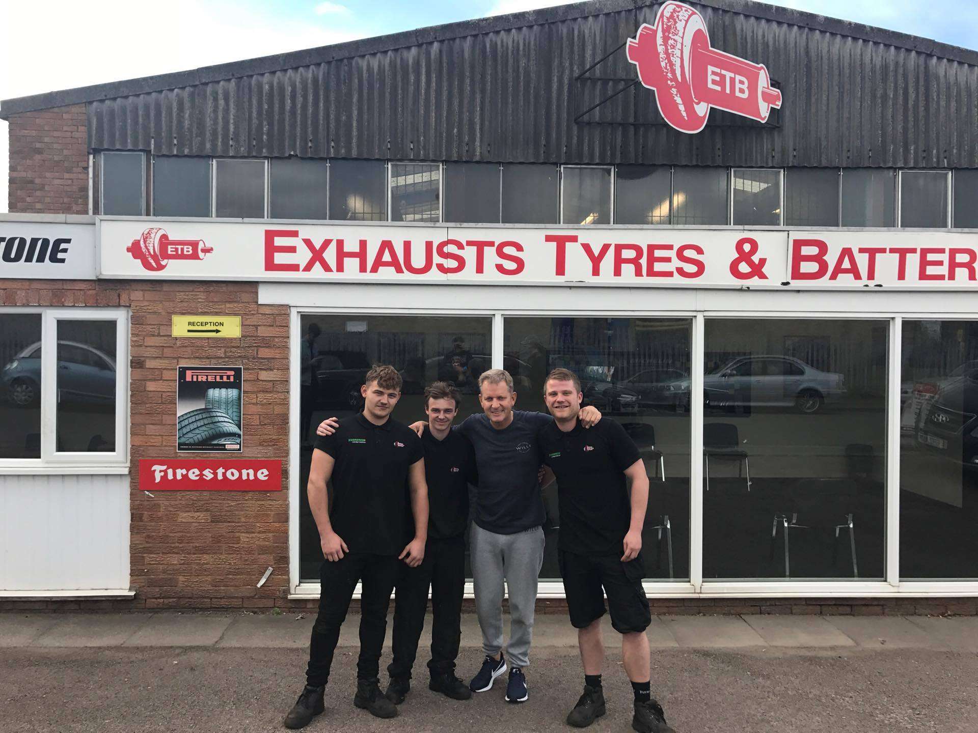 ETB Cheltenham Depot for Exhausts Tyres and Batteries